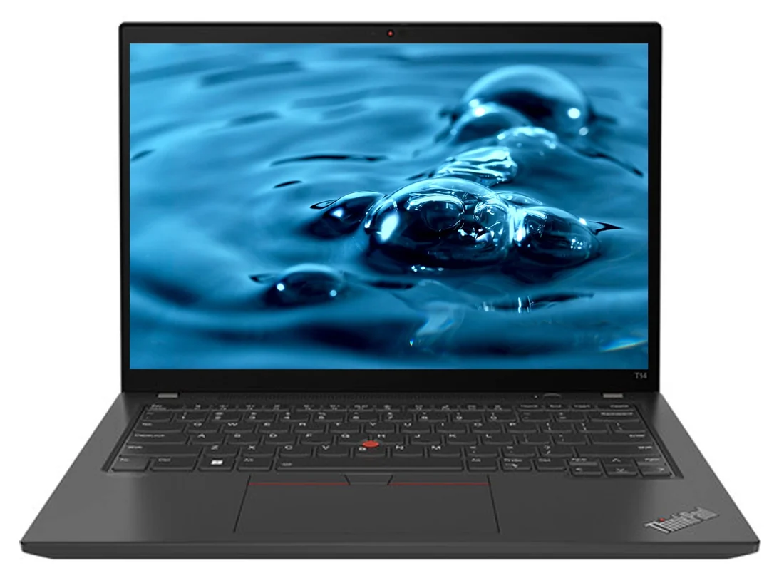 Lenovo ThinkPad T14 Gen 3 i7-1260P 16GB 512GB Used Laptop Lahore — Lenovo laptop keyboard and ports view, Lahore Pakistan