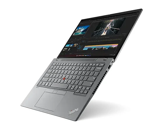 Lenovo ThinkPad T14 Gen 4 i5-1335U 16GB 256GB — Lenovo laptop side and angled view, buy in Lahore Pakistan
