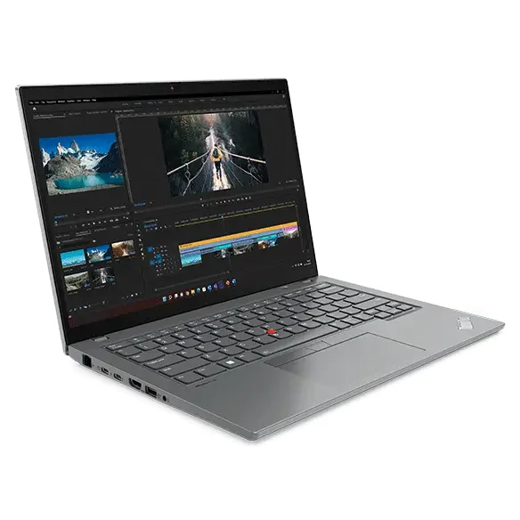 Lenovo ThinkPad T14 Gen 4 i5-1335U 16GB 512GB Used Laptop Lahore — Lenovo laptop keyboard and ports view, Lahore Pakistan