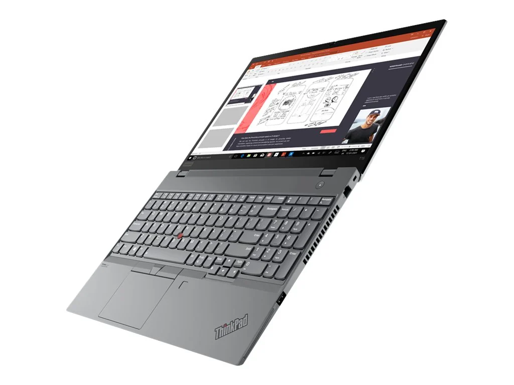Lenovo ThinkPad T15 Gen 2 Backlit Keyboard Replacement US Layout — Lenovo laptop keyboard and ports view, Lahore Pakistan