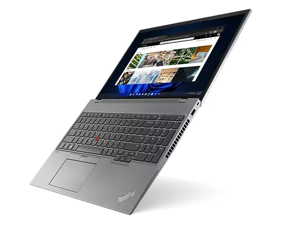 Lenovo ThinkPad T16 Gen 1 i5-1240P 16GB 512GB Used Laptop Lahore — Lenovo laptop side and angled view, buy in Lahore Pakistan