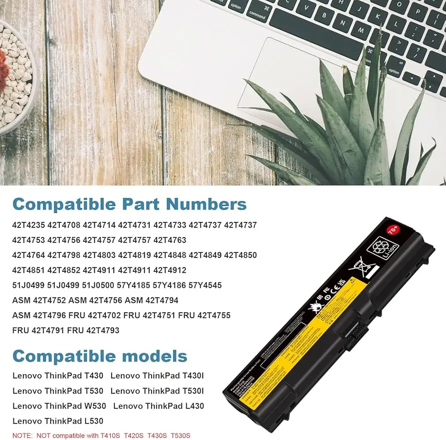 Lenovo ThinkPad T420/T430/T520/T530 Battery — used Lenovo laptop for sale in Pakistan, NN Laptops Lahore