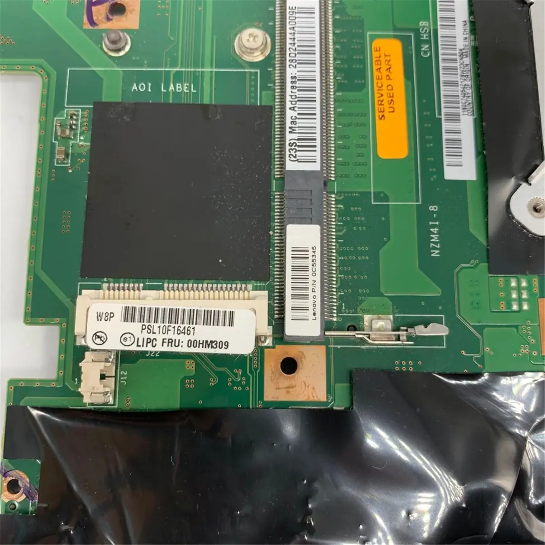 Lenovo ThinkPad T430 Motherboard (3rd Gen) — Lenovo laptop keyboard and ports view, Lahore Pakistan