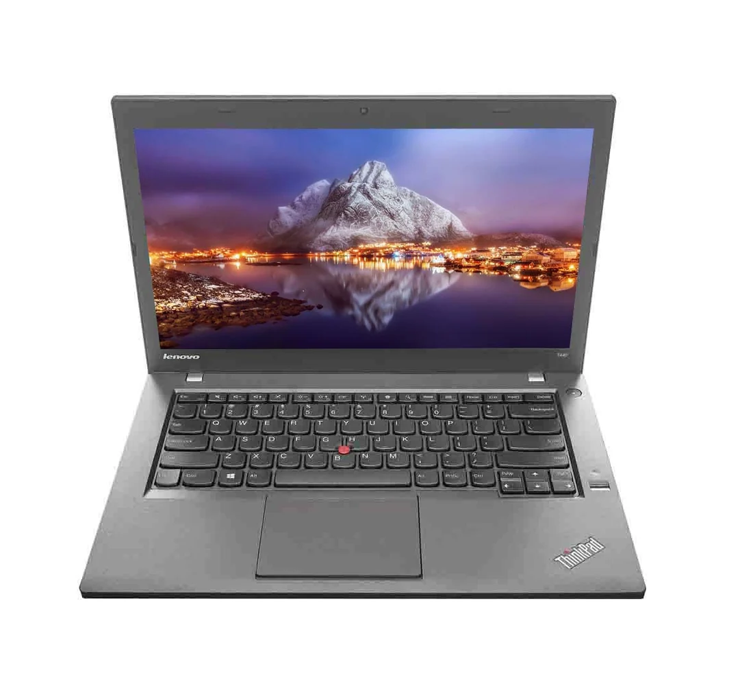Lenovo ThinkPad T440 i5-4300U 4GB 256GB — Lenovo laptop keyboard and ports view, Lahore Pakistan