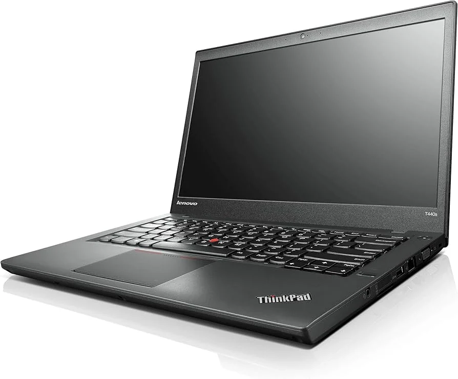 Lenovo ThinkPad T440 i5-4300U 4GB 256GB — Lenovo laptop side and angled view, buy in Lahore Pakistan