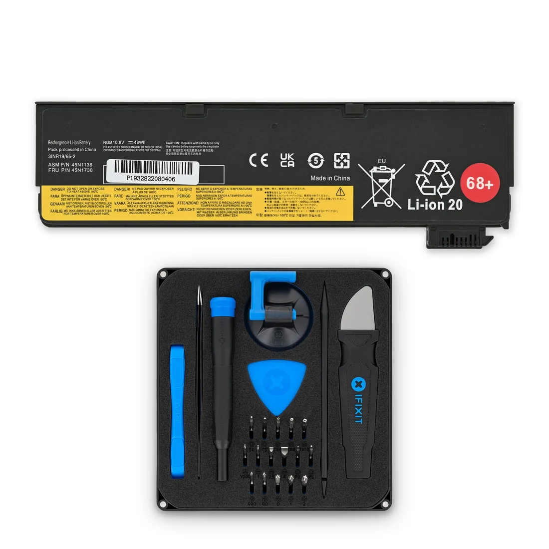 Lenovo ThinkPad T440/T450/T460 Battery — Lenovo laptop side and angled view, buy in Lahore Pakistan