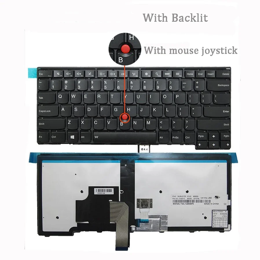 Lenovo ThinkPad T450 Keyboard (Backlit) — used Lenovo laptop, price in Pakistan at NN Laptops Hafeez Center Lahore