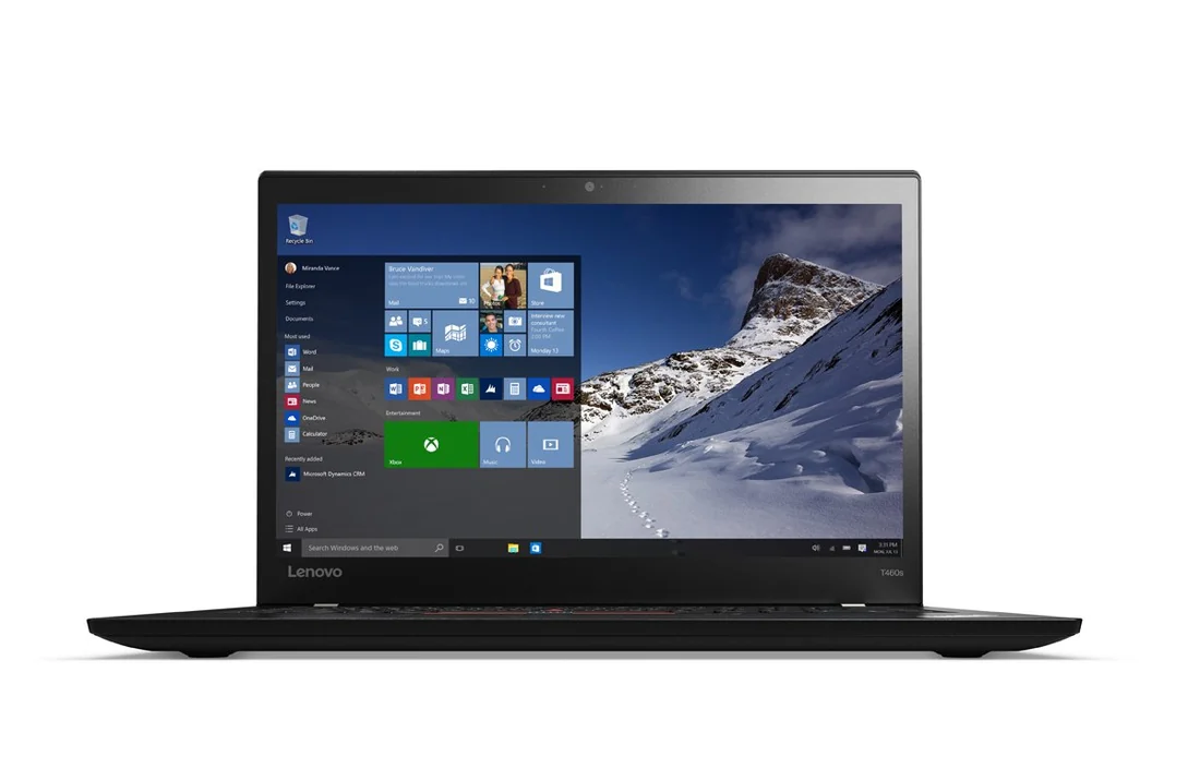 Lenovo ThinkPad T460s i5-6200U 8GB 256GB Used Laptop Lahore — Lenovo laptop keyboard and ports view, Lahore Pakistan