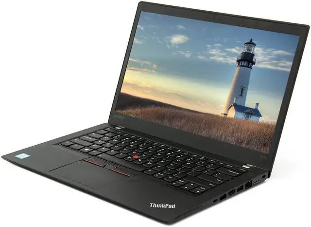 Lenovo ThinkPad T470s i7-7600U 16GB 512GB Used Laptop Lahore — Lenovo laptop keyboard and ports view, Lahore Pakistan