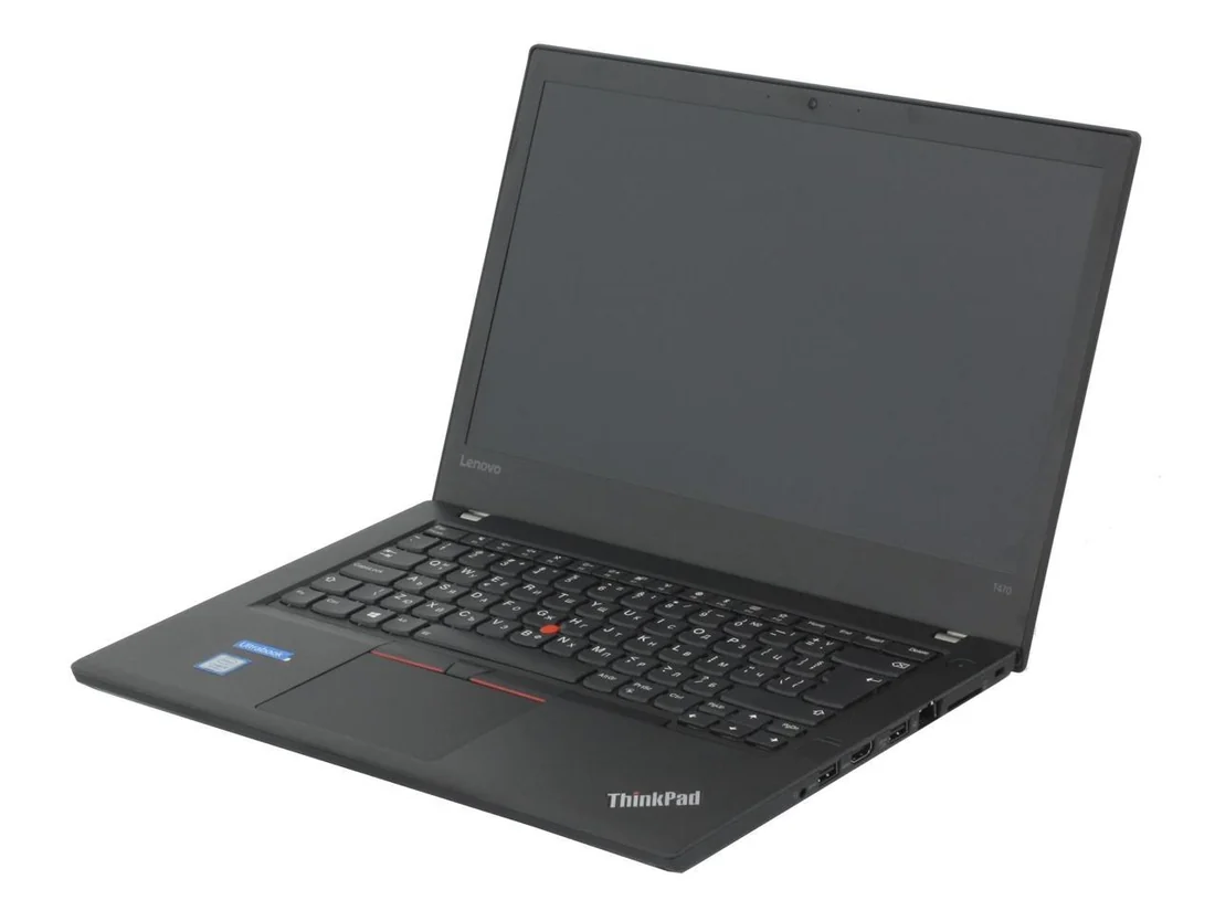 Lenovo ThinkPad T470s i7-7600U 16GB 512GB Used Laptop Lahore — Lenovo laptop side and angled view, buy in Lahore Pakistan