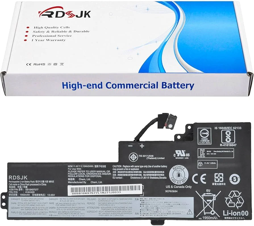 Lenovo ThinkPad T480 24Wh 2-Cell Internal Battery (Genuine 01AV489) — used Lenovo laptop for sale in Pakistan, NN Laptops Lahore