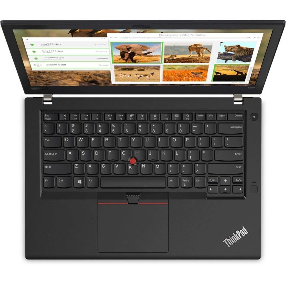 Lenovo ThinkPad T480 B-Panel — Lenovo laptop side and angled view, buy in Lahore Pakistan