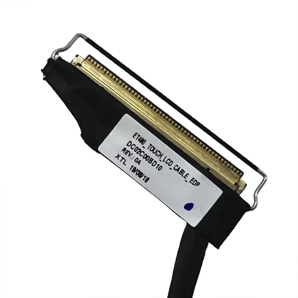 Lenovo ThinkPad T480 LCD Flex Cable â€” Lenovo laptop side and angled view, buy in Lahore Pakistan