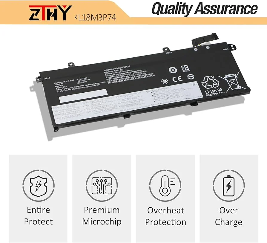 Lenovo ThinkPad T490/T14 Battery — Lenovo laptop keyboard and ports view, Lahore Pakistan