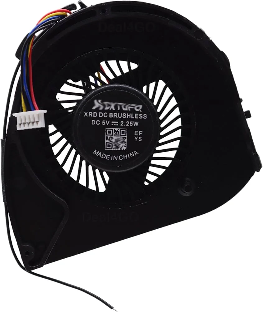 Lenovo ThinkPad T490 T495 Internal CPU Cooling Fan — Lenovo laptop side and angled view, buy in Lahore Pakistan