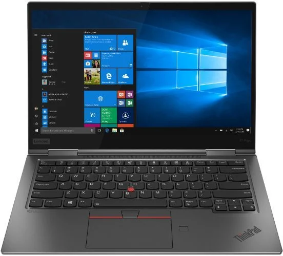 Lenovo ThinkPad X1 Yoga Gen 4 i7-8665U 16GB 512GB Used Laptop Lahore — Lenovo laptop side and angled view, buy in Lahore Pakistan