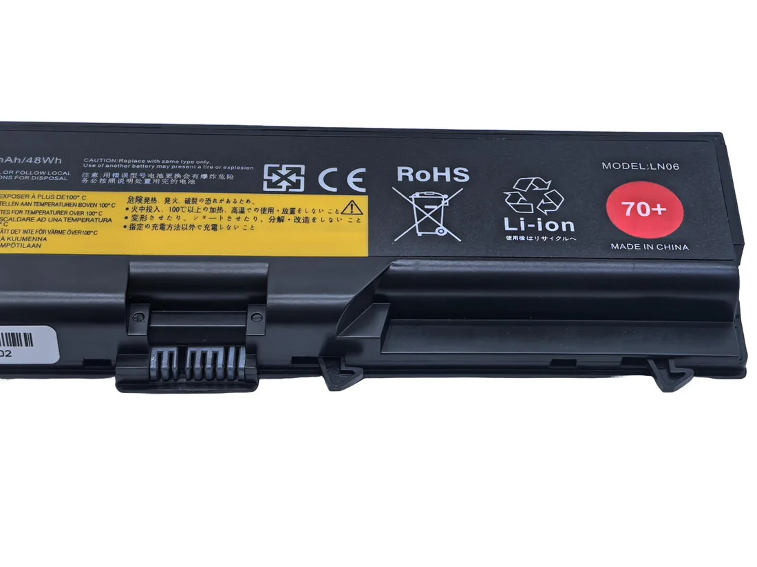 Lenovo ThinkPad X220 / T420 / T430 9-Cell Extended Battery (45N1011) — Lenovo laptop keyboard and ports view, Lahore Pakistan