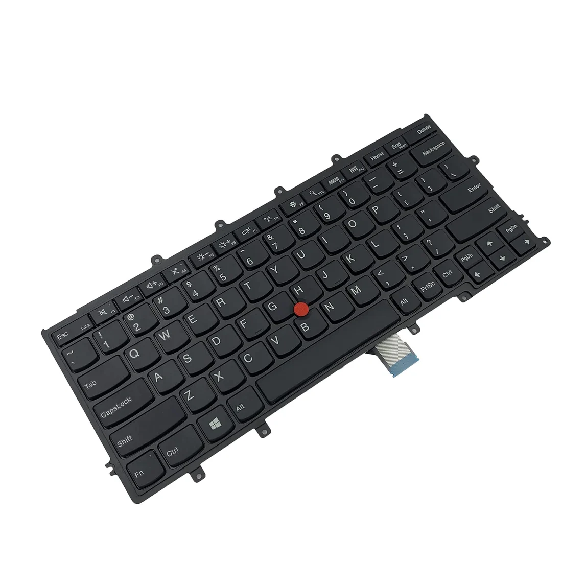 Lenovo ThinkPad X270 Backlit Keyboard Replacement US Layout — Lenovo laptop keyboard and ports view, Lahore Pakistan