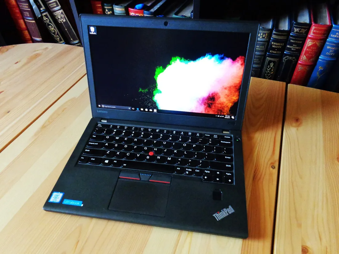 Lenovo ThinkPad X270 i5-7300U 8GB 256GB Used Laptop Lahore — Lenovo laptop keyboard and ports view, Lahore Pakistan
