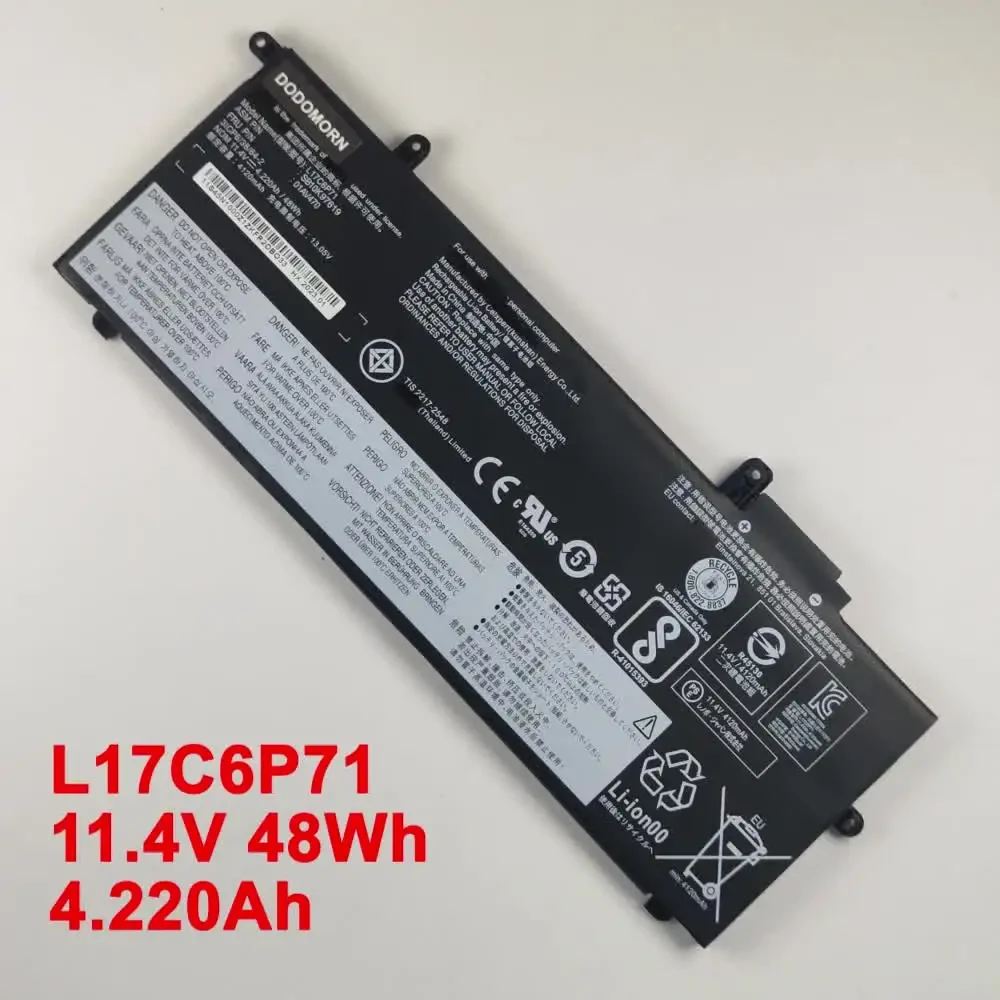 Lenovo ThinkPad X270/X280 Battery — Lenovo laptop side and angled view, buy in Lahore Pakistan
