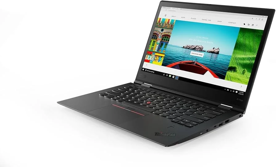 Lenovo ThinkPad Yoga X1 Gen 3 i7-8650U 16GB 512GB Touch Lahore — Lenovo laptop side and angled view, buy in Lahore Pakistan