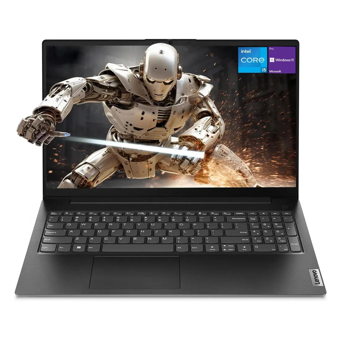 Lenovo V15 G4 i3-1315U 16GB 256GB — Lenovo laptop keyboard and ports view, Lahore Pakistan
