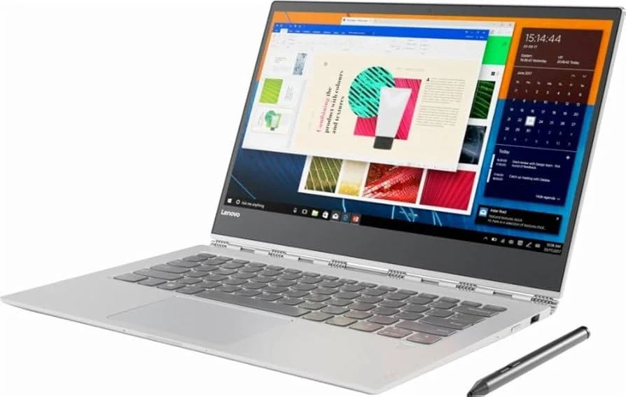 Lenovo Yoga 920 i7-8550U 16GB 512GB — Lenovo laptop keyboard and ports view, Lahore Pakistan
