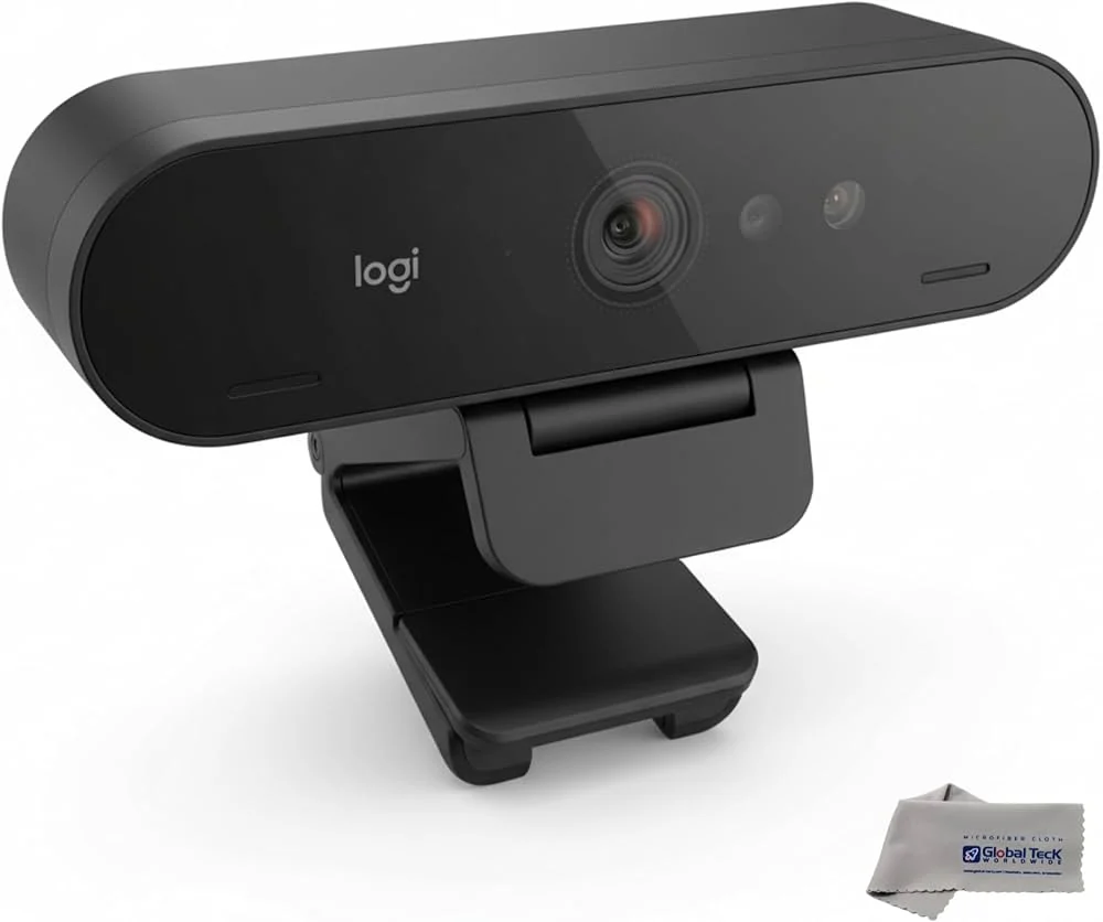 Logitech Brio 4K Pro Webcam Ultra HD Original Boxed — accessories price in Pakistan, NN Laptops Lahore