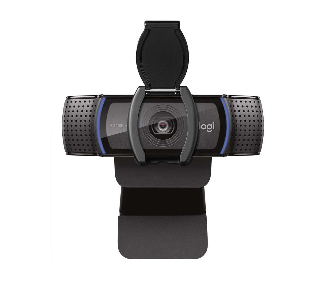 Logitech C920 Pro HD Full 1080p Webcam Original Sealed — original accessories at NN Laptops, Hafeez Center Lahore Pakistan