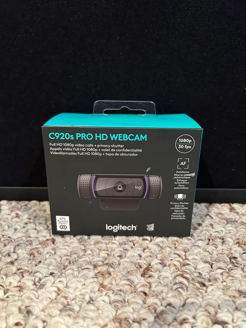 Logitech C920 Pro HD Full 1080p Webcam Original Sealed — genuine accessories in Lahore, Pakistan