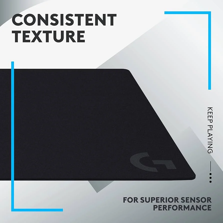 Logitech G840 XL Gaming Cloth Mouse Pad 90x40cm Black — genuine accessories in Lahore, Pakistan