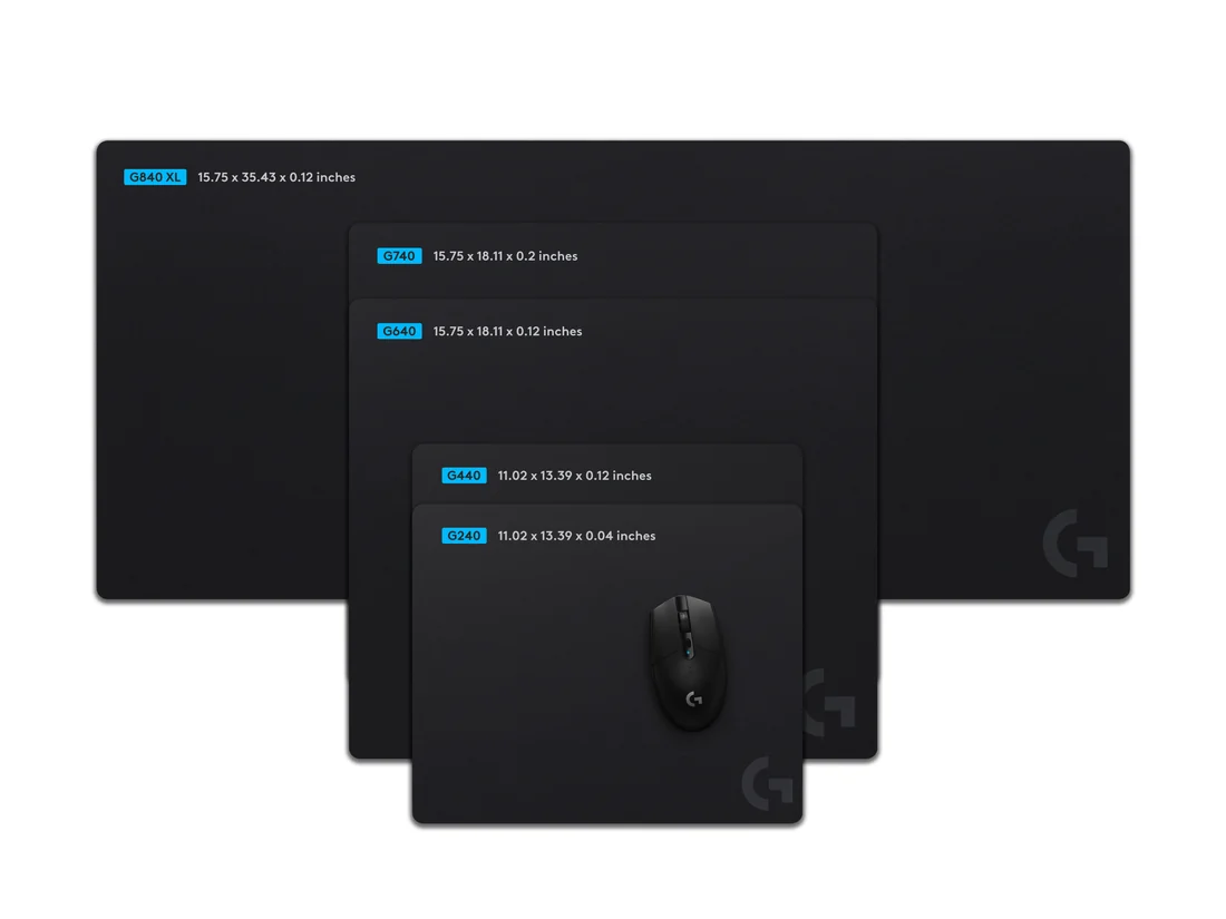 Logitech G840 XL Gaming Cloth Mouse Pad 90x40cm Black — accessories price in Pakistan, NN Laptops Lahore
