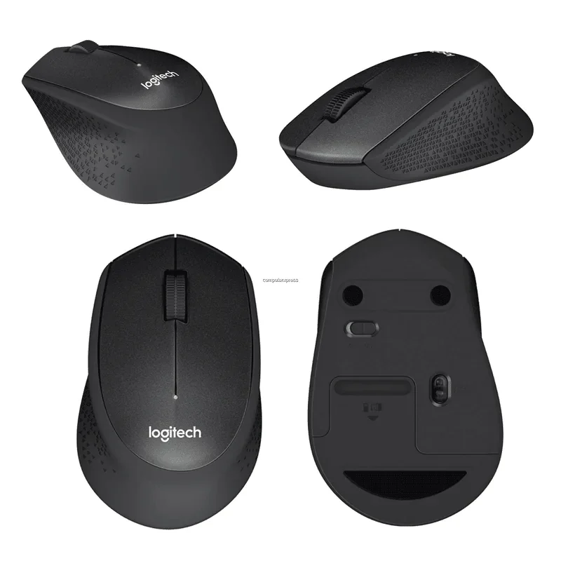 Logitech M331 Silent Plus Wireless Mouse 2.4 GHz Black — genuine accessories in Lahore, Pakistan