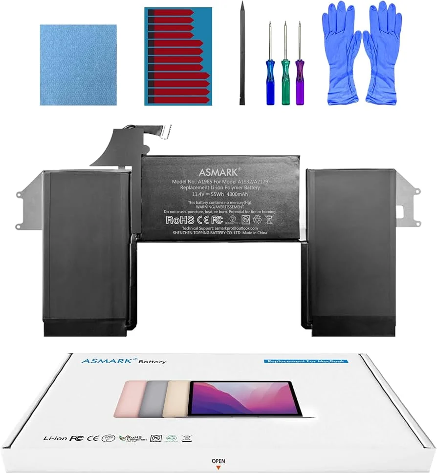 MacBook Air 13″ 2020 (A2179) Battery — Apple laptop keyboard and ports view, Lahore Pakistan