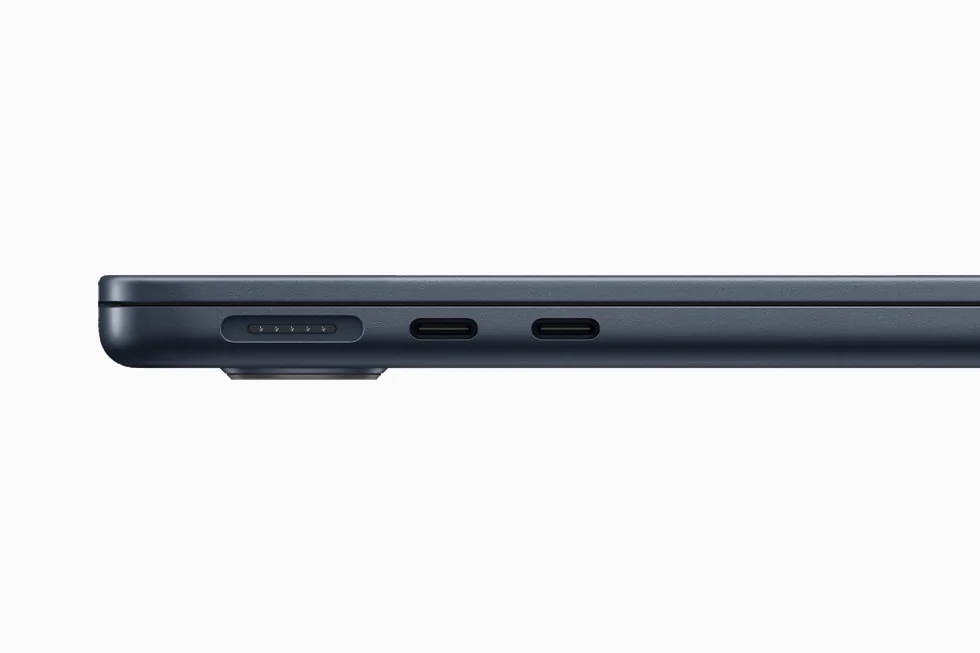 MacBook Air 13″ 2022 M2 (512GB) — Apple laptop side and angled view, buy in Lahore Pakistan