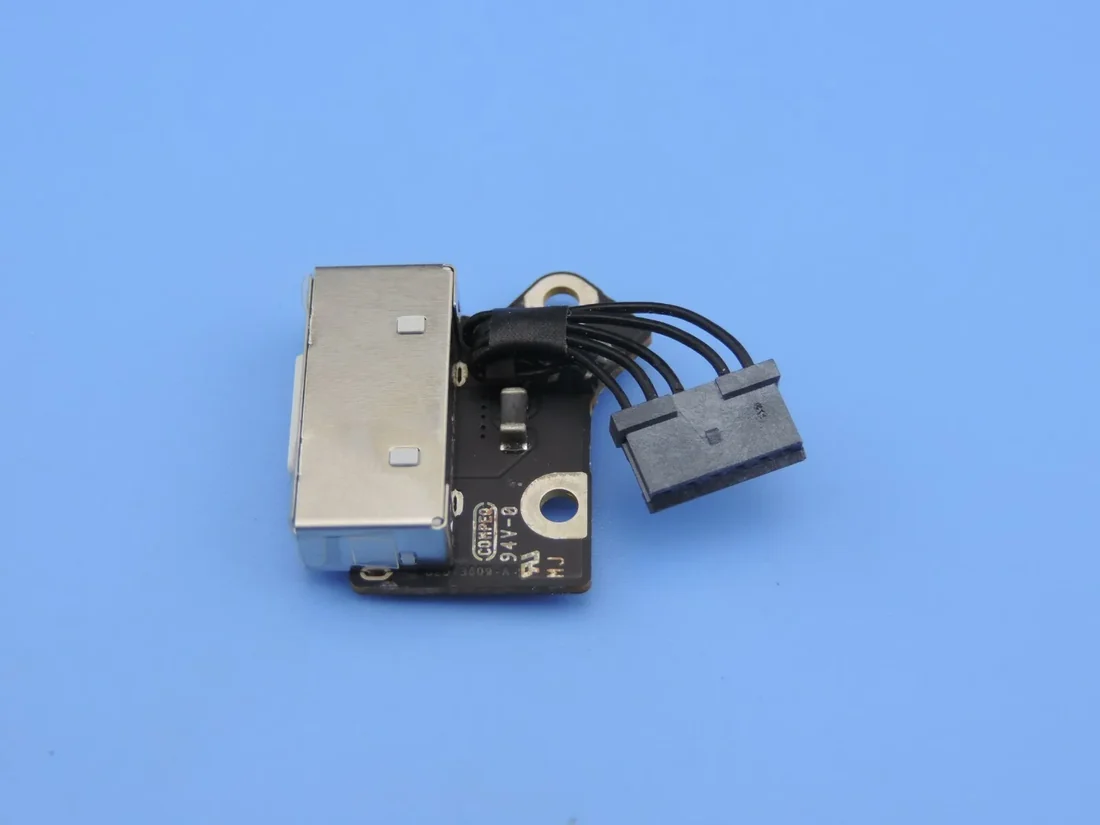 MacBook Pro 13 2015 MagSafe 2 I/O Board (A1502 Replacement Genuine) — Apple laptop side and angled view, buy in Lahore Pakistan