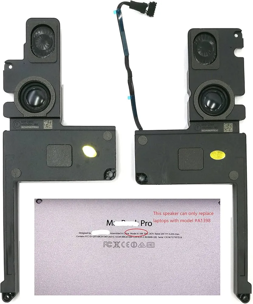 MacBook Pro 13″ 2015 Speaker Set — used Apple laptop for sale in Pakistan, NN Laptops Lahore