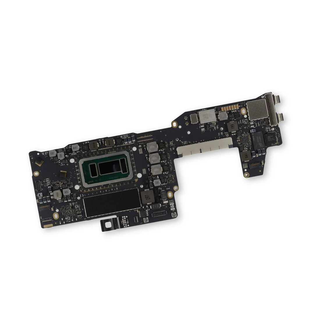 MacBook Pro 13 2017 A1708 Logic Board i5 8GB 256GB Non-Touch — Apple laptop keyboard and ports view, Lahore Pakistan
