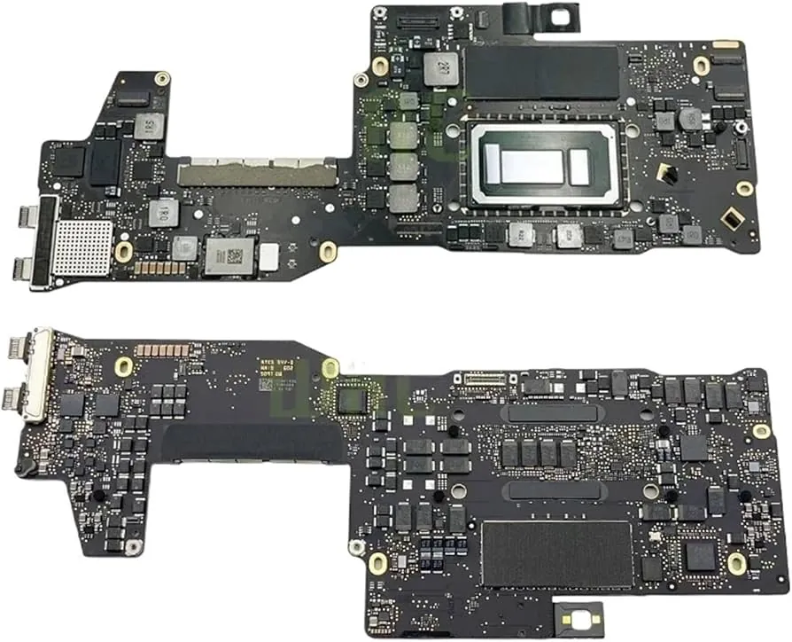 MacBook Pro 13 2017 A1708 Logic Board i5 8GB 256GB Non-Touch — Apple laptop side and angled view, buy in Lahore Pakistan