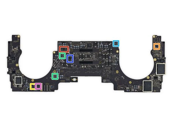 MacBook Pro 13″ 2017 Logic Board (Touch Bar A1706) — used Apple laptop for sale in Pakistan, NN Laptops Lahore