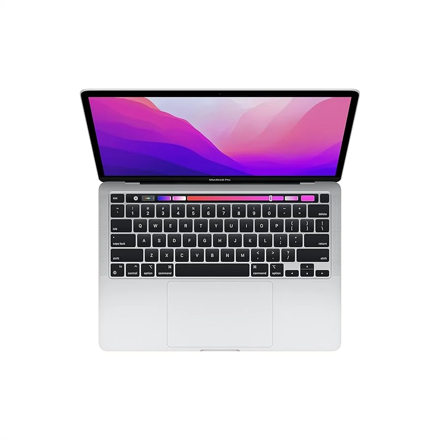 MacBook Pro 13″ 2022 M2 (256GB) — Apple laptop side and angled view, buy in Lahore Pakistan