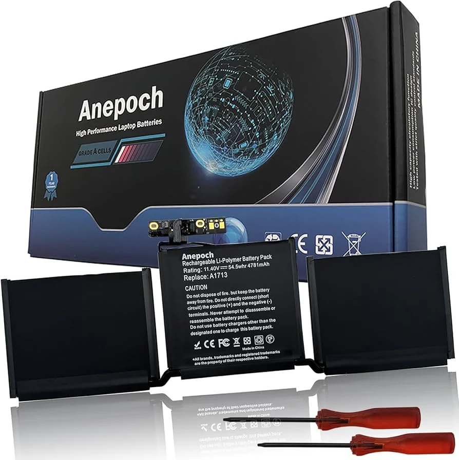 MacBook Pro 13 A1708 (2016-2017 Non Touch Bar) 54Wh Battery A1713 — used Apple laptop, price in Pakistan at NN Laptops Hafeez Center Lahore