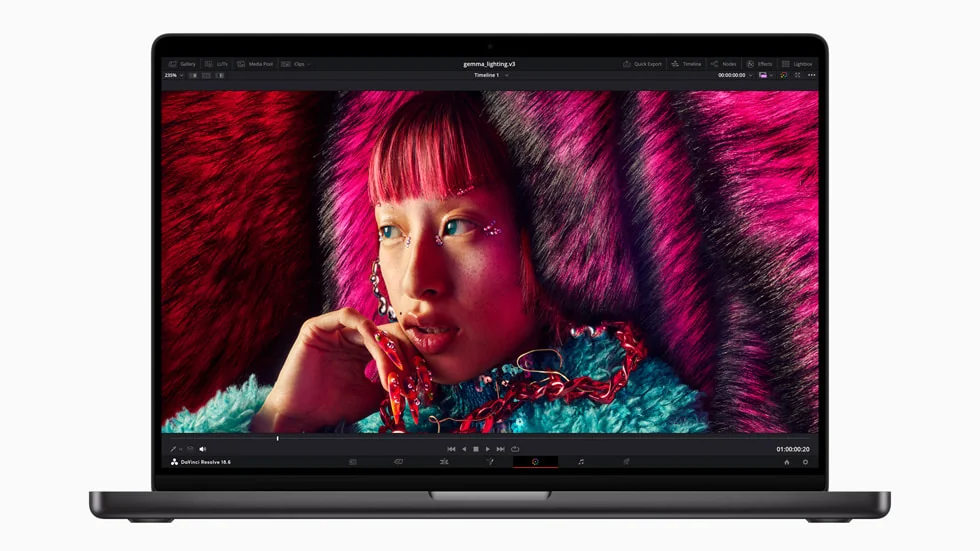 MacBook Pro 14″ 2023 M3 — Apple laptop side and angled view, buy in Lahore Pakistan