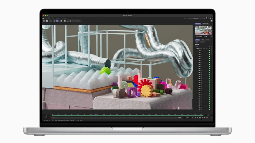 MacBook Pro 16″ 2023 M3 Max — Apple laptop side and angled view, buy in Lahore Pakistan