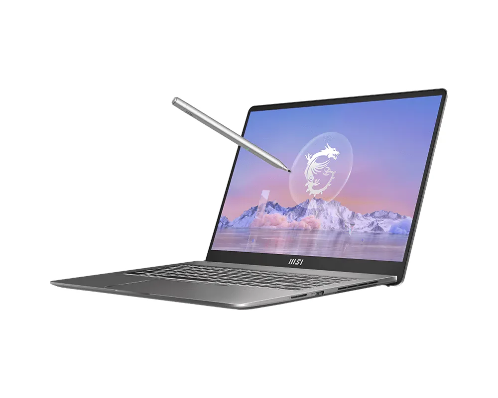 MSI Creator Z16 i7-11800H 16GB 1TB — MSI laptop side and angled view, buy in Lahore Pakistan