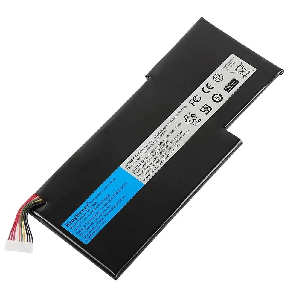 MSI GF63 / GF65 Thin Gaming 51Wh 3-Cell Battery (BTY-M6K Original) — batteries price in Pakistan, NN Laptops Lahore