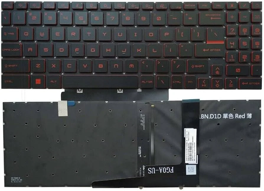 MSI Katana GF66 Keyboard (Backlit) — keyboards price in Pakistan, NN Laptops Lahore