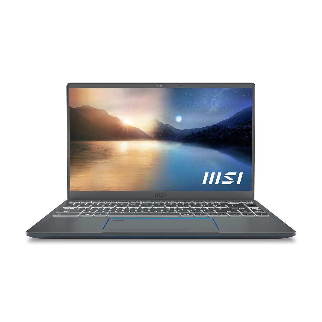 MSI Prestige 14 Evo i7-1185G7 16GB 1TB — MSI laptop side and angled view, buy in Lahore Pakistan