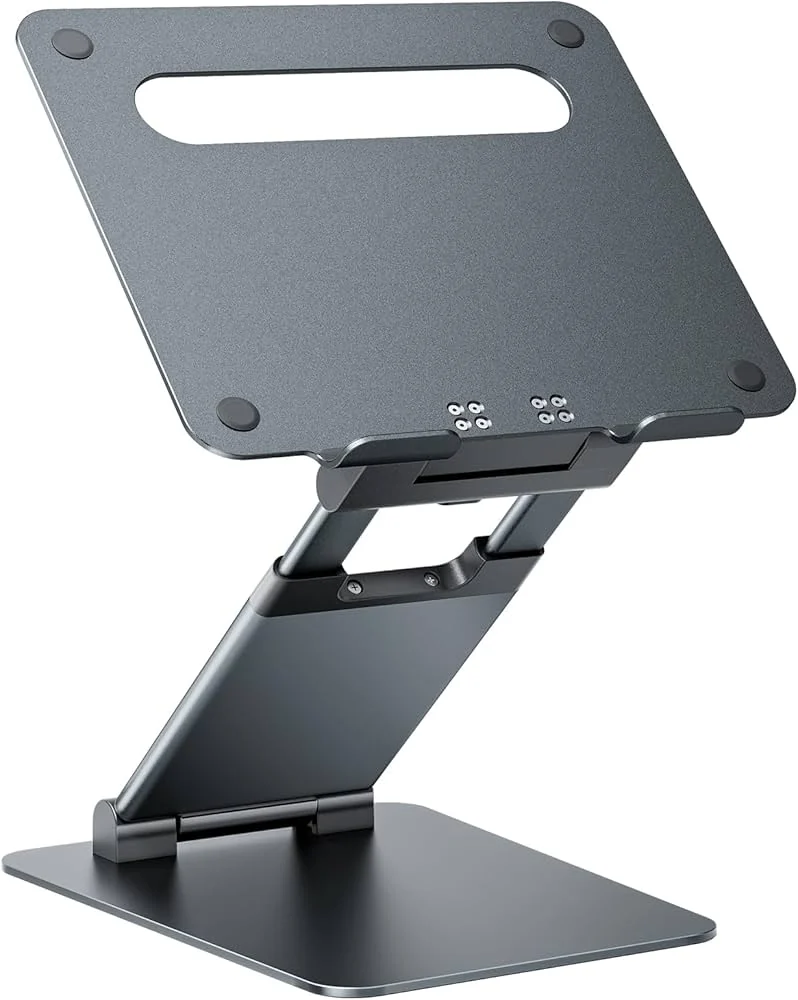 Nulaxy C3 Laptop Stand — Nulaxy laptop side and angled view, buy in Lahore Pakistan