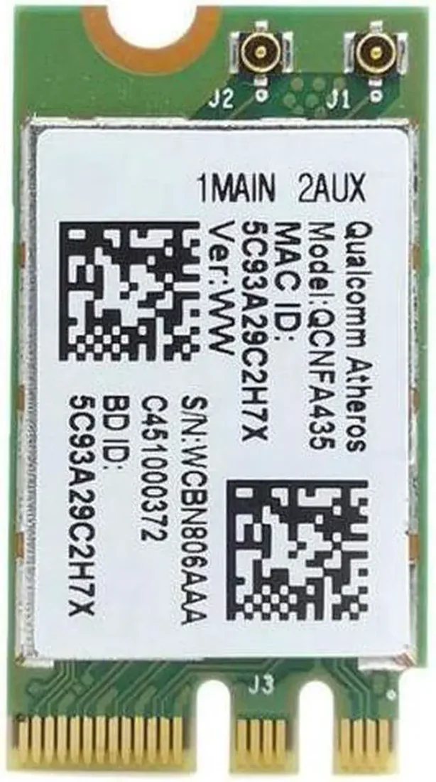 Qualcomm Atheros QCA9377 M.2 2230 — original laptop parts at NN Laptops, Hafeez Center Lahore Pakistan